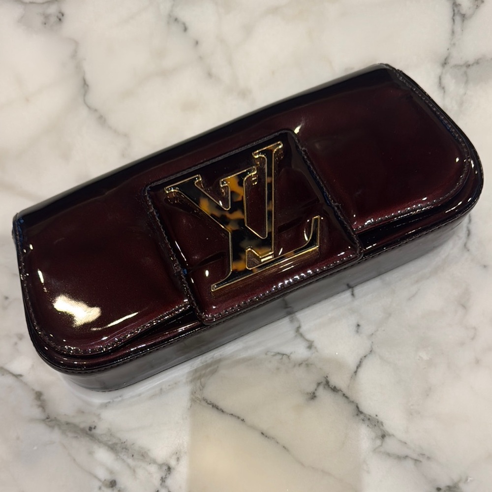 Louis Vuitton Dark Cherry Clutch